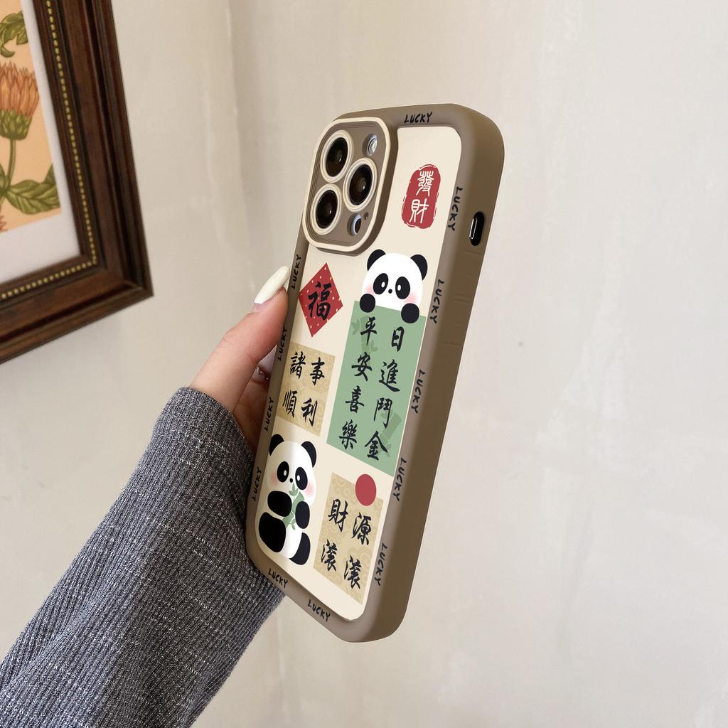 Apple phone case is suitable for iPhone15promax lucky character iPhone14Pro rich iPhone13