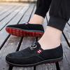 Fashion Fashion Slip-on Men's Canvas Shoes Breathable Lightweight Comfortable Men Shoes Summer Men's Casual Shoes Lazy Flat Shoes
