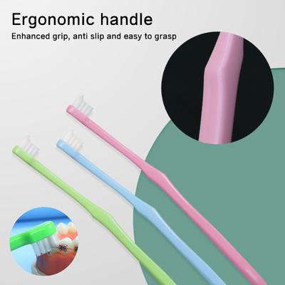 1 brosse à dents orthodontique à faisceau unique, brosse interdentaire à poils souples, nettoyage des espaces entre les dents de sagesse, brosse interdentaire