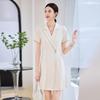 2024 Summer High-End Goddess Style Long-Sleeved Professional Suit Dress