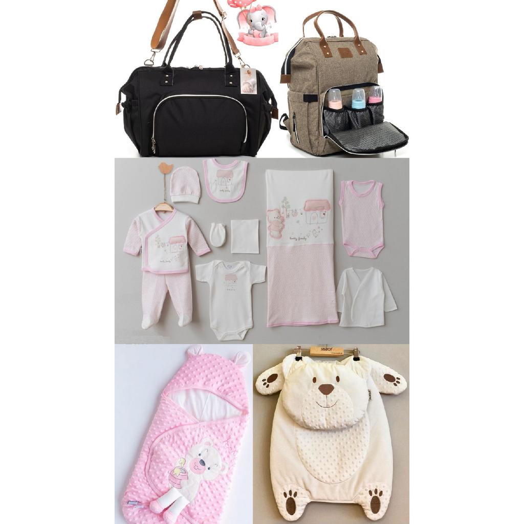 Organic Baby 8 Piece Hospital Release Unisex Coffee With Milk