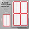 Jumbo Self-Adhesive Rectangular Office Labels - Blank Memo Stickers