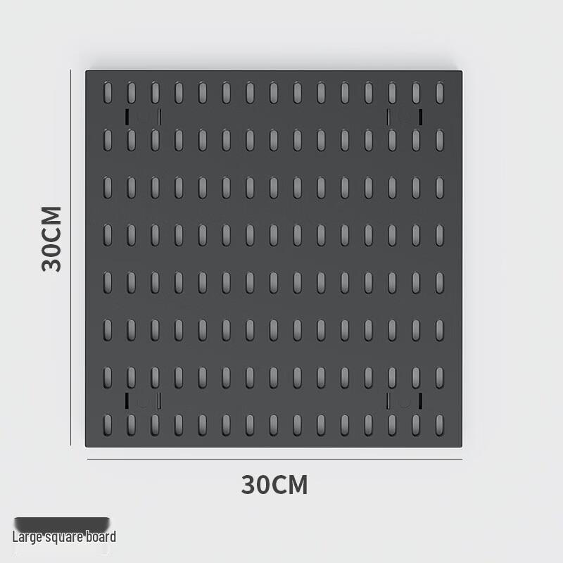 Miflame No-Punch Wall-Mounted Pegboard Storage System