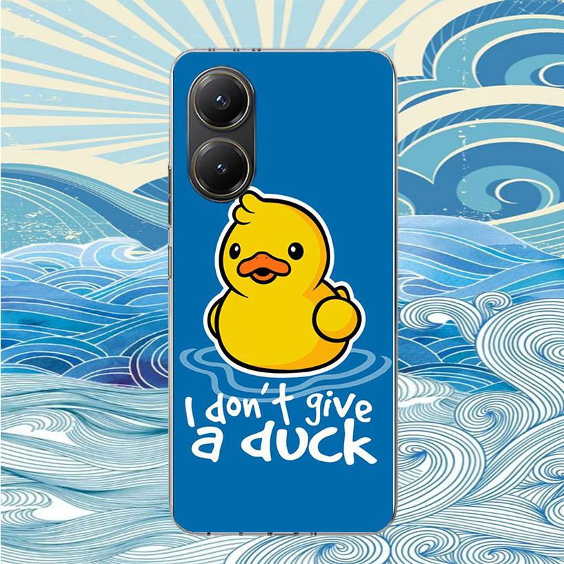 Funny Cute Yellow Duck You Phone Case For Xiaomi Poco X3 Nfc X4 X5 X6 X7 F7 Ultra F6 F5 F4 Gt F3 M6 M5S M5 M4 M3 Fundas Soft She