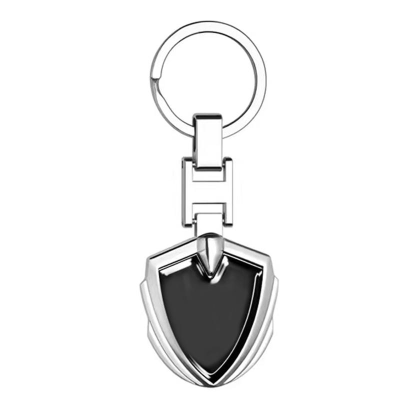 Car Accessories 3D Metal Key Rings Car Logo Emblems Keychain For Toyota C-hr Prado Rav4 Yaris Hilux Prius Avensis Corolla Camry