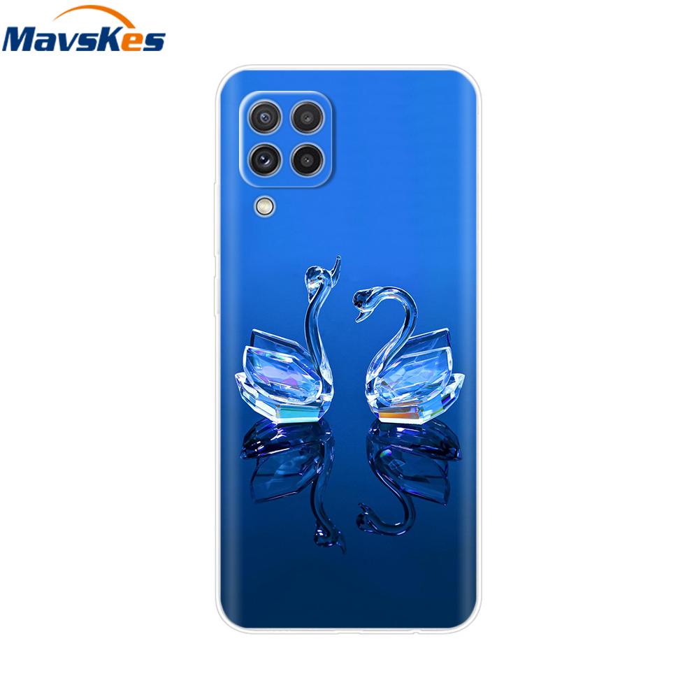 Für Samsung Galaxy A12 Hülle Weiche Silikonhülle Modisch Bemalte Weiche Handy-Fundas Für Samsung Galaxy A12 Hülle A 12 Hülle Stoßfänger
