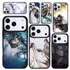 Capa Case for iPhone 17 Air 16 Pro Max 15 Plus 11 13 Mini 14 12 Back Phone Cover The Untamed Wei Wuxian Lan Wangji Cute
