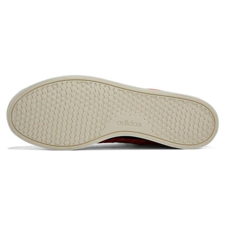 Adidas Neo City Canvas Hi Fabric Leather Comfortable Casual Slip Resistant Durable Mid Top Skate Shoes Unisex Sneakers White Black Orange GY2187