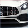 AMG Logo Car Front Grille Badge Emblem Auto Exterior Accessories For Mercedes Benz W205 W177 W212 W213 W221 W220 W176 ML G63 E63 GT
