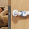 Silicone Door Handle Impact Pad Anti-Shock Punch-free Wall Protector Cartoon Silent Door Handle Anti-collision Ring