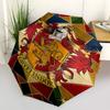 1pc Gryffindor Crest Umbrella with Plastic Handle,Suitable for All Seasons Travel Outdoor Multi-functional UmbrellaDCS133