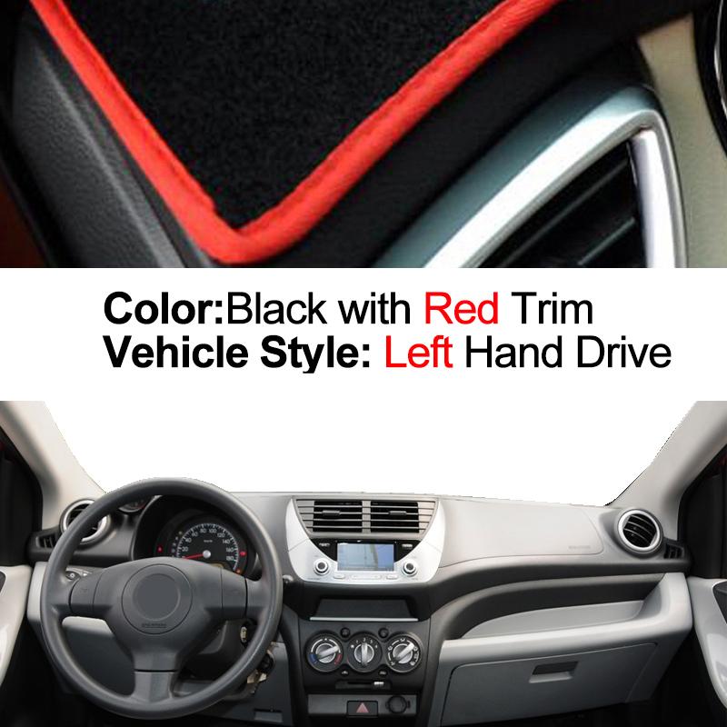 Car Auto Inner Dashboard Cover For Suzuki Alto VII 2009 2010 2011 2012 2013 2014 Console Protector Carpet Dashmat Reduce Sun