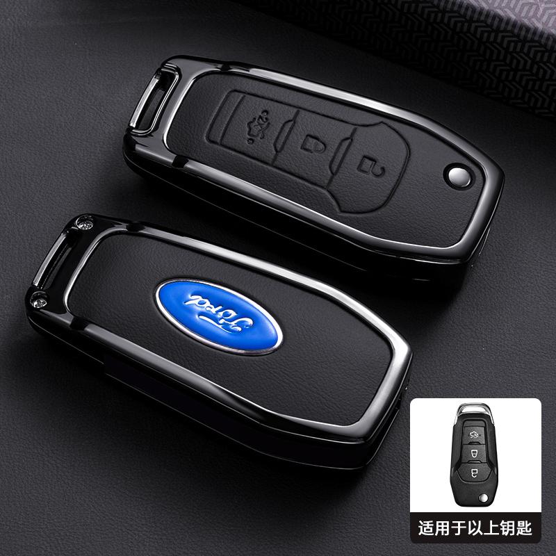 Car Smart Key Cover Case Keyless Key Bag For Ford Fusion Fiesta Escort Mondeo Everest Ranger 2019 S Max Kuga 2Focus MK3 Ecosport QM9