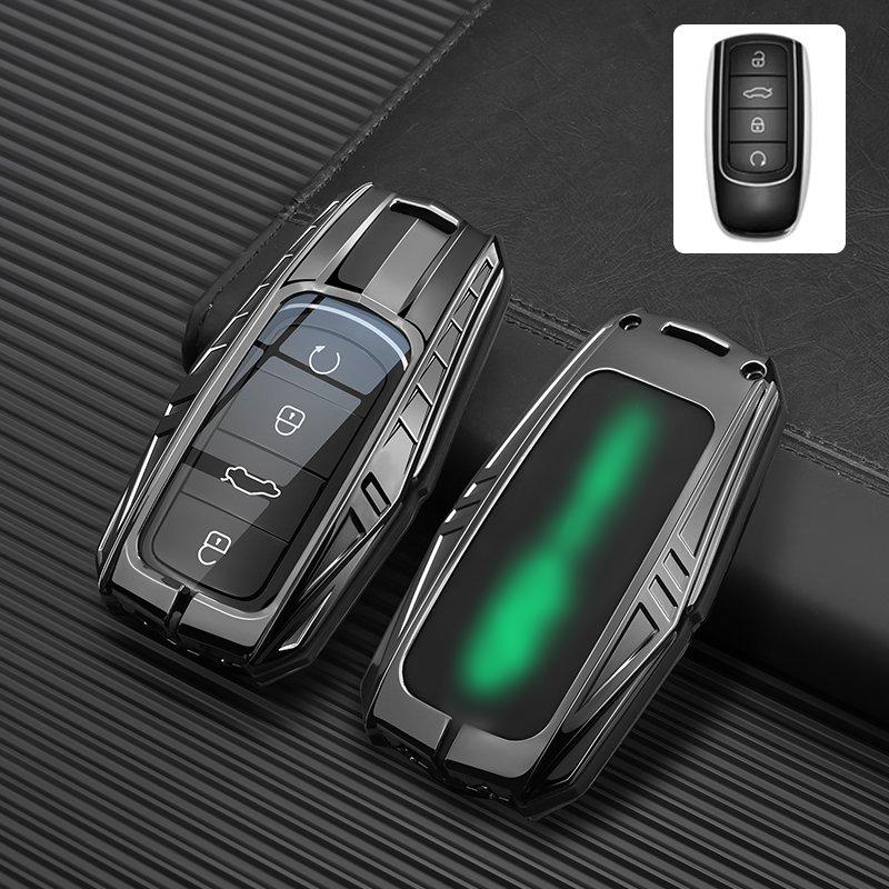 Zinc Alloy For Chery Omoda 5 C5 Tigo 7 8 Pro Max Tigo 7 8 Plus Arrizo 5 Plus Remore Car Key Case Cover Fob Keychain Accessories
