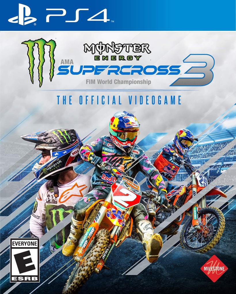 Monster Energy Supercross The Official Videogame 3 North PS4 (Import America) -