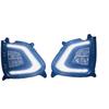 Compatible Daytime Running Lights with Yellow Turn Signals for 2017-2020 Hyundai IX25/Creta