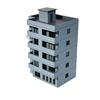 [Fuki No Me] N Gauge Apartment Building 004