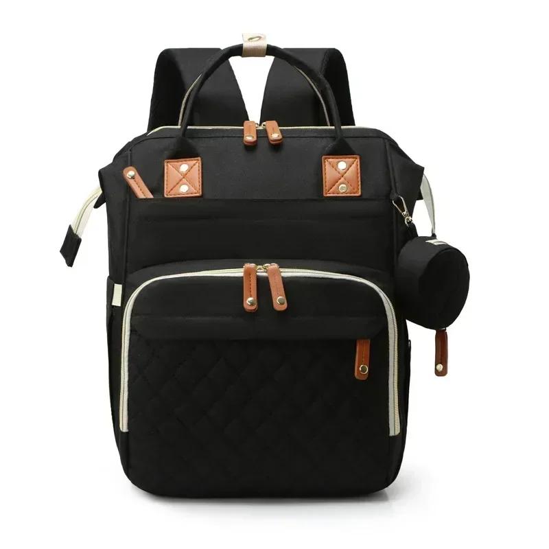 USB Mummy Bag Diaper Bag Baby Care Large Capacity Mom Backpack Mummy Maternity Wet Bags Waterproof Baby Pregnant Nappy Backpack