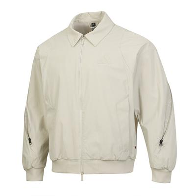 Año de la Serpiente Edición Limitada Moda Cómodo Versátil Chaqueta Polo Hombre Chaqueta Blanco JZ4194