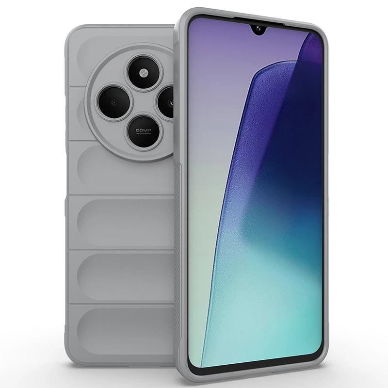 Soft Skin Feeling Flexible Silicone Case for Xiaomi Poco C75 Redmi 14C 4G Protective Cover Shockproof Fundas Coque