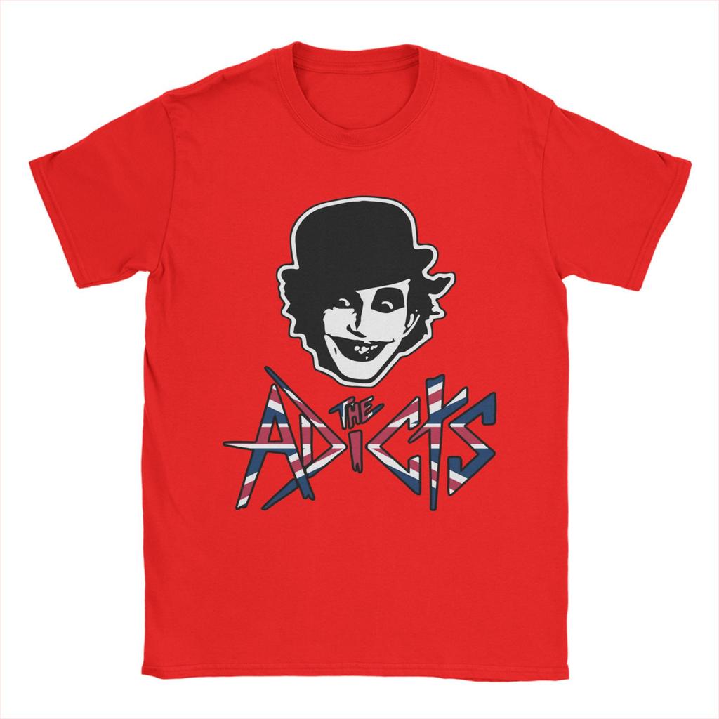 Neuheit The Adicts Flagge UK All The Young Droogs T-Shirts für Herren Baumwoll-T-Shirts Kurzarm-T-Shirt Geschenkidee Oberteile