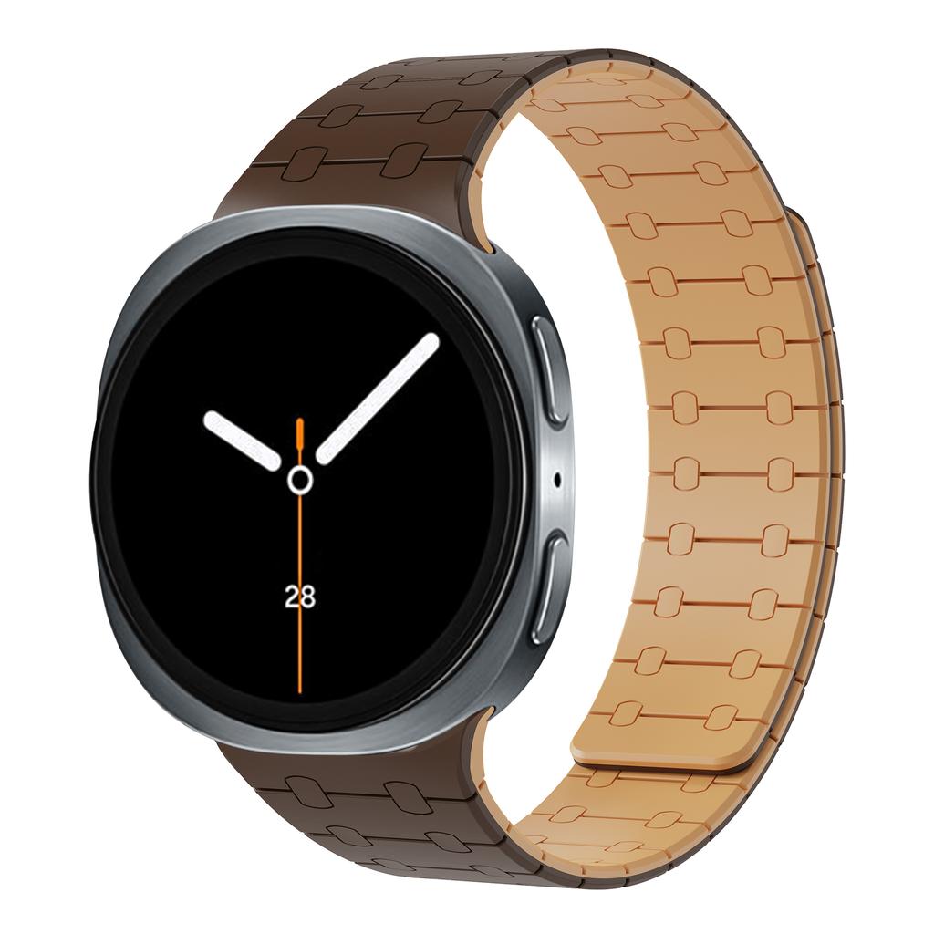 Sport Silicone Band for Samsung Galaxy Watch 8 44mm 40mm Strap Magnetic Bracelet for Samsung Galaxy Watch 8 Classic 46mm Correa