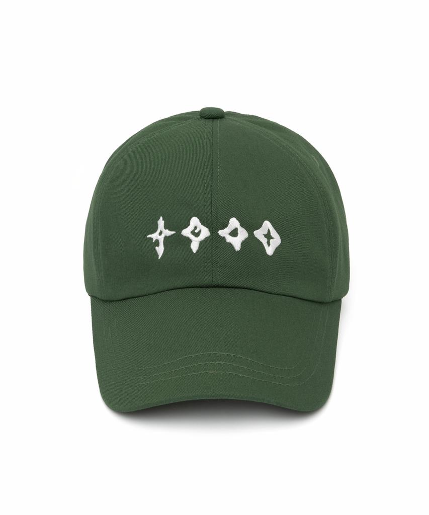 NOT4NERD Symbol Sequence Cotton Ball Cap - Green