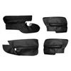 4X For 05-2010 VW Jetta Golf 5 V MK5 Door Panels Armrest Cover Black Leather 3DR