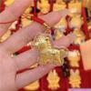 2026 New Year Horse Pendant: Good Luck Red String Phone Chain for Prosperity & Safe Travels