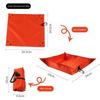Folding Seat Cushion Portable Ultra Light Moisture Proof Small Pad for Students Outdoor Activities Camping Hiking Travel