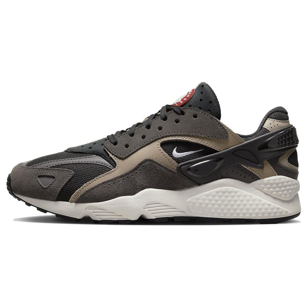 New Nike Air Huarache Runner Black Medium Ash DZ3306-003