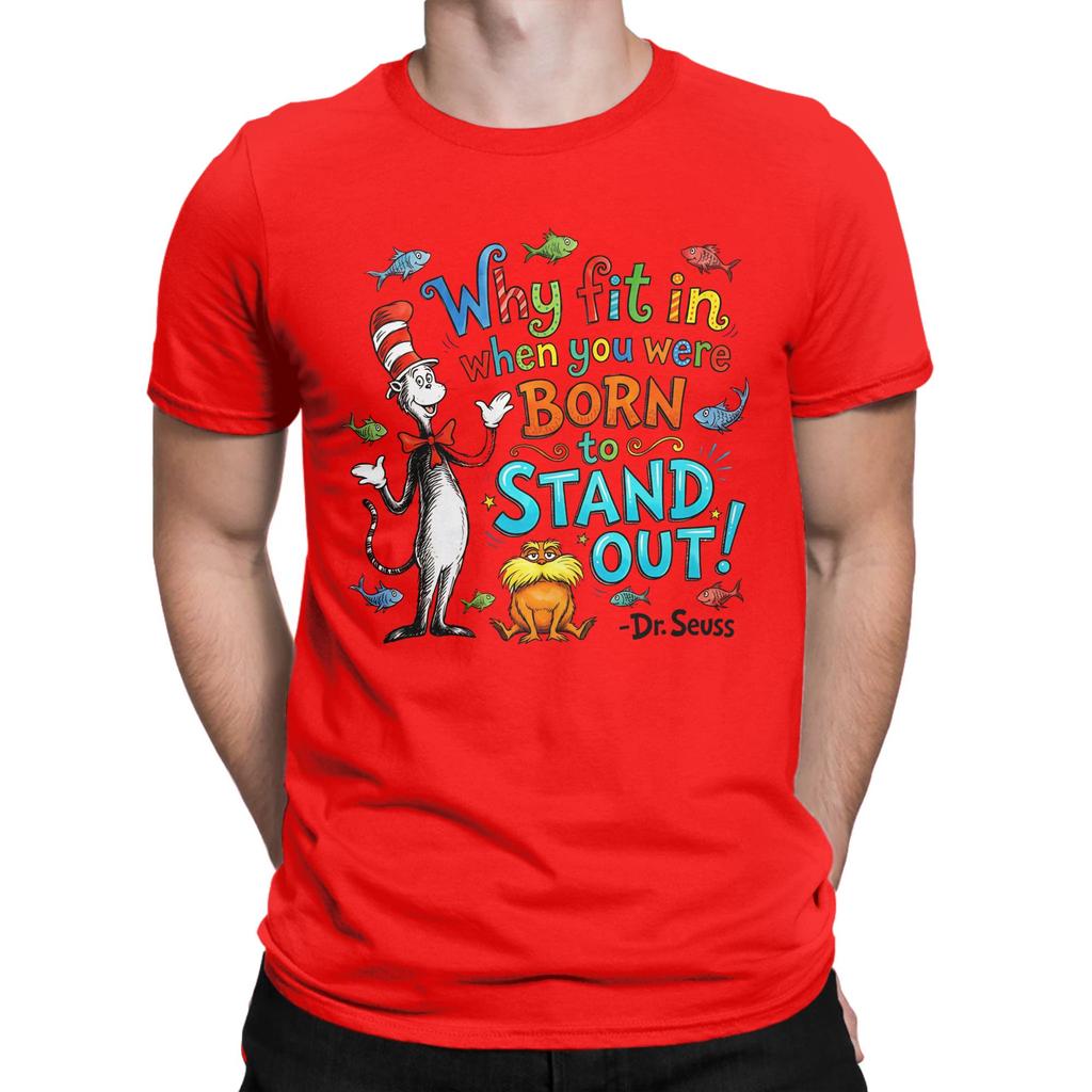 Dr Seuss Thing 1 Thing 2 Buddies reading day Tee Shirt for Unisex Women Printed T Shirts 100 Cotton Clothing