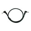 DC5521 to DC5521 Cable Cord,18AWG Male DC5.5mmx2.1mm Right Angle Power Adapter Wire for LED Light Speaker Laptops