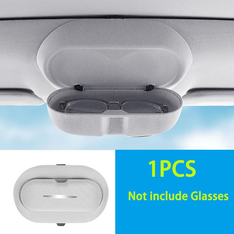 Glasses Spectacles Holder Box Case Car Interior Sunroof ABS Glasses Case Sunglasses Clip Car Organizer For Leapmotor C16 -IN 1pcs