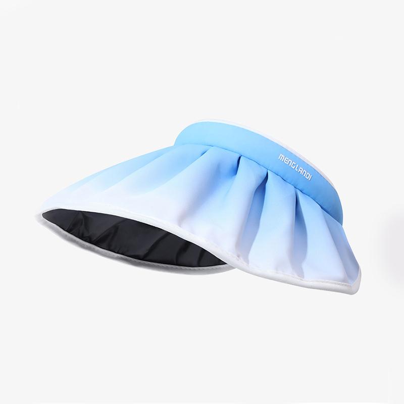 Hat Versatile Style Sweet Gradient Color Womens Sunshade Shelllike Bonnet