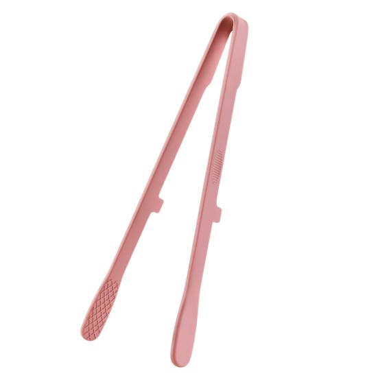 

Heat-Resistant Silicone Food Tongs Non-Slip Kitchen Utensil for BBQ Bread Cake & Ice Scratch-Free Ergonomic Handle Essential Cooking Tool for Home