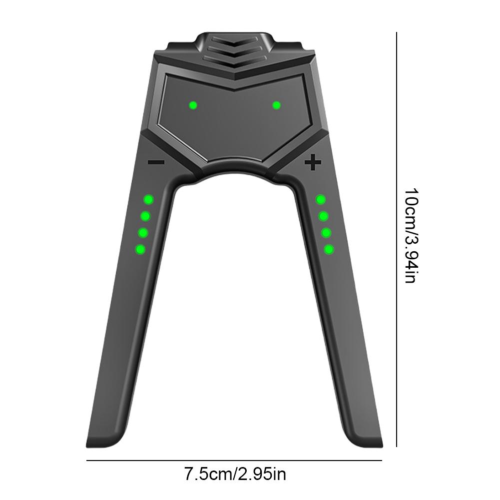 

Controller Charging Handle for Switch/Switch OLED Joy-Con Game Handle Charging Grip with LED Indicator Type-C V-Shaped Grip чёрный