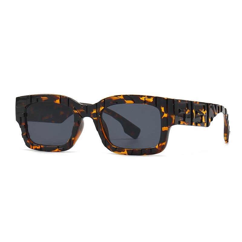 Imwete Fashion Square Sunglasses Men Women Luxury Brand Designer Vintage Sun Glasses Female Male Ins Sunglass Uv400