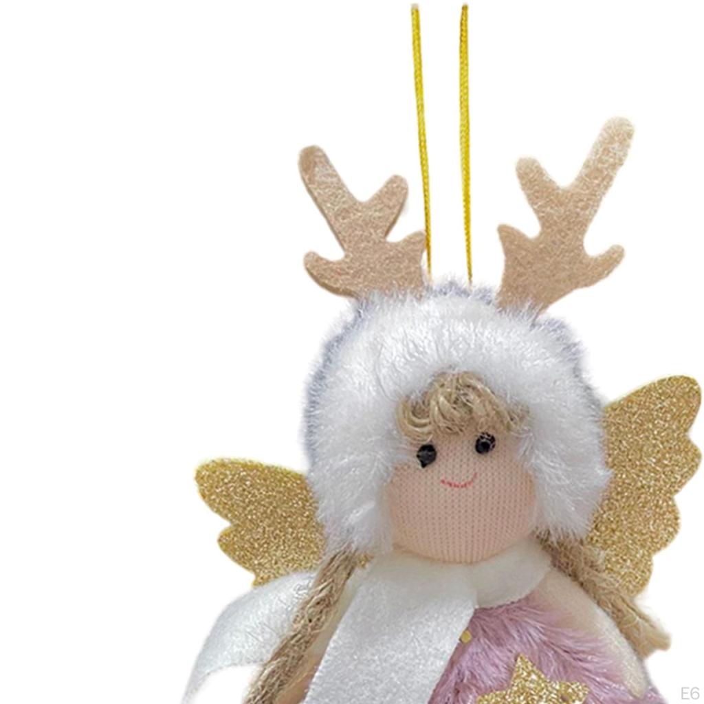 Doll Decoration Christmas Tree Pendant Decorative Home Decor DIY Crafts Xmas Girl Toy for Porch