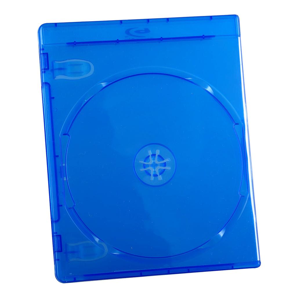 Empty Case DVD CD One Disc Storage Blu Ray Plastic Blue Sleeve Cover 11mm Box