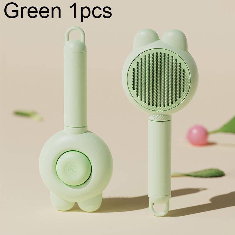 

Pet Comb Easy Hair Removal And Massaging Brush Multifunctional Cat Combing Special Rabbit Ear Comb To Floating Hair Needle Comb