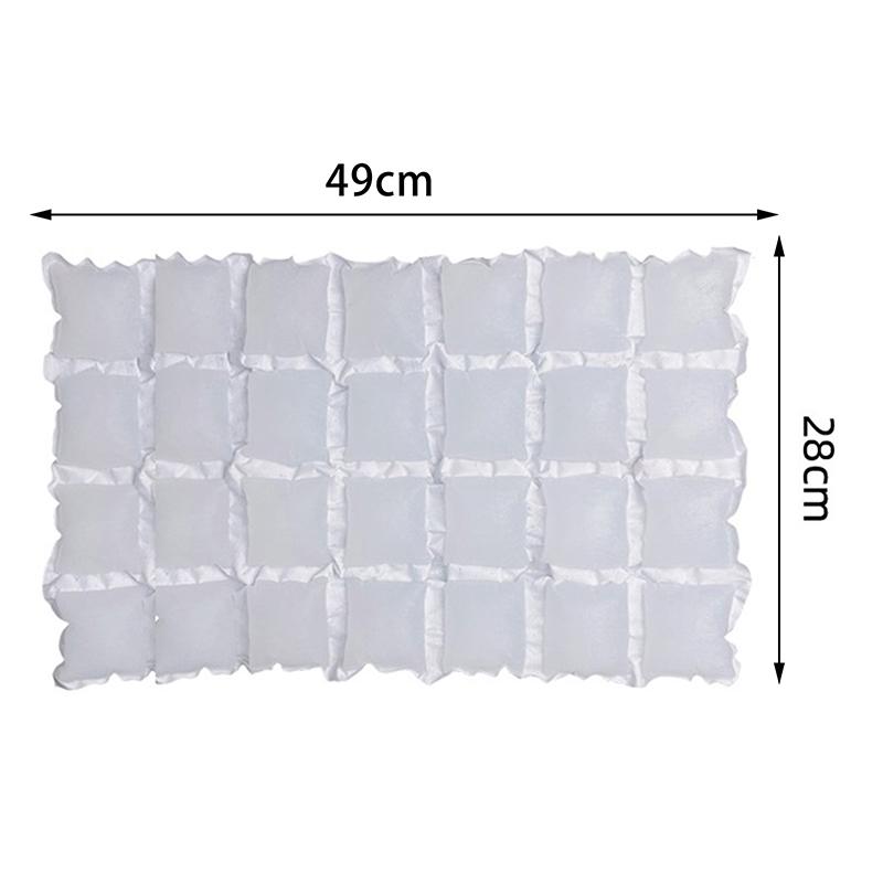 

Многоразовый гелевый пакет для льда, автоматически поглощающий воду, изолированный пакет со льдом, охлаждающий пакет для снятия боли, охлаждающий пакет для сохранения свежести продуктов питания 28 grids