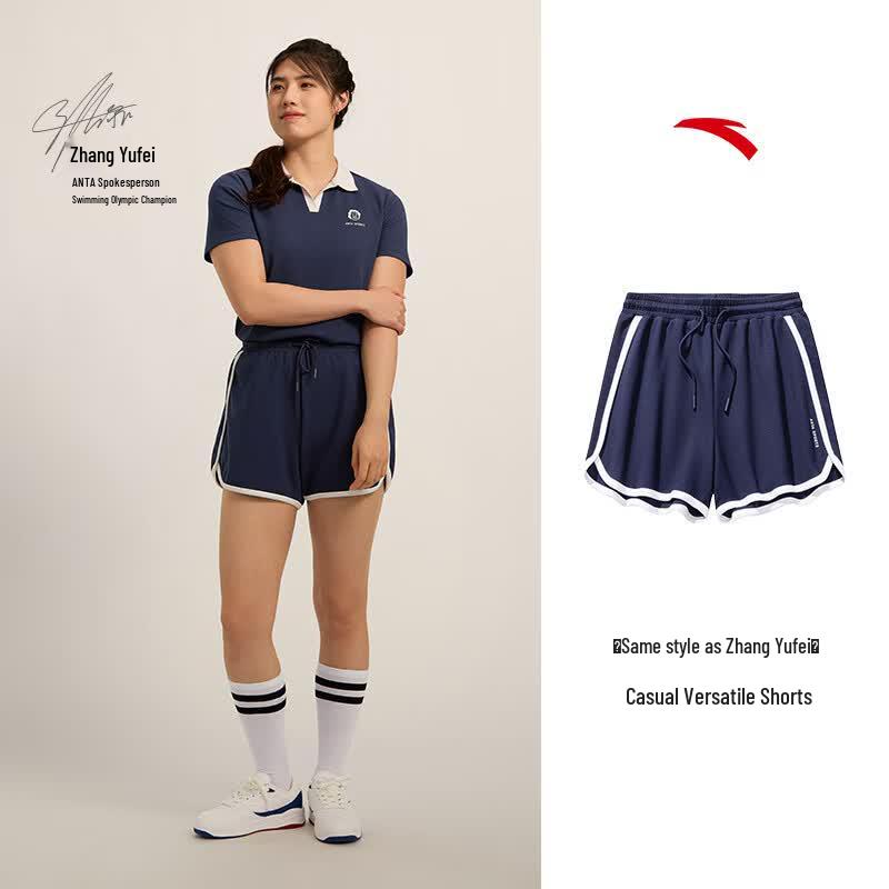 Anta Zhang Yufei Women s Casual Sports Shorts XS (Women 155)