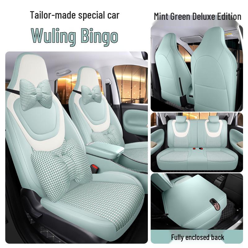 Wuling Bingo Full Coverage Car Seat Cushion & Cover for All Seasons