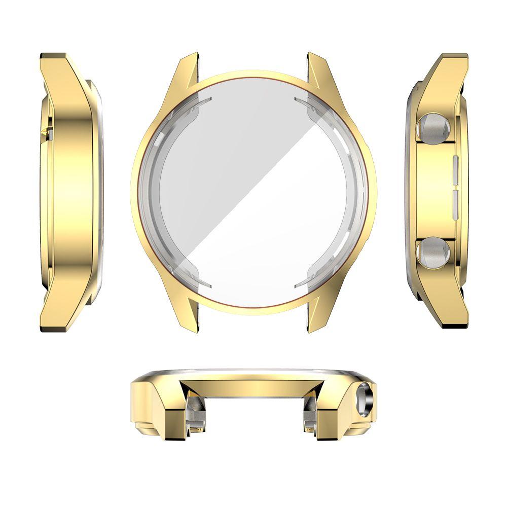 thin Smart Watch Wristbands Plating TPU Case Watch Cover Protective Shell Full Screen Protector