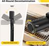 Electric Rotary Grill Brush Wireless Stainless Steel BBQ Cleaner Brush 3-Speed Power Control for Outdoor Gril BBQ Accessoires