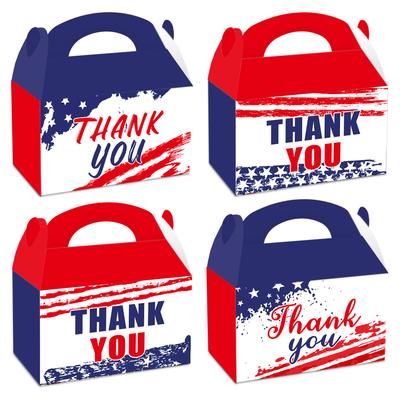 Independence Day Decorative Portable Box, National Day Cookie Snack Gift Box