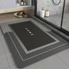 Bathroom Mat Super Absorbent Floor Mat For Bathroom Non-Slip Diatom Mud Pad Fast Drying Soft Carpet Bathtub Side Bath Mats