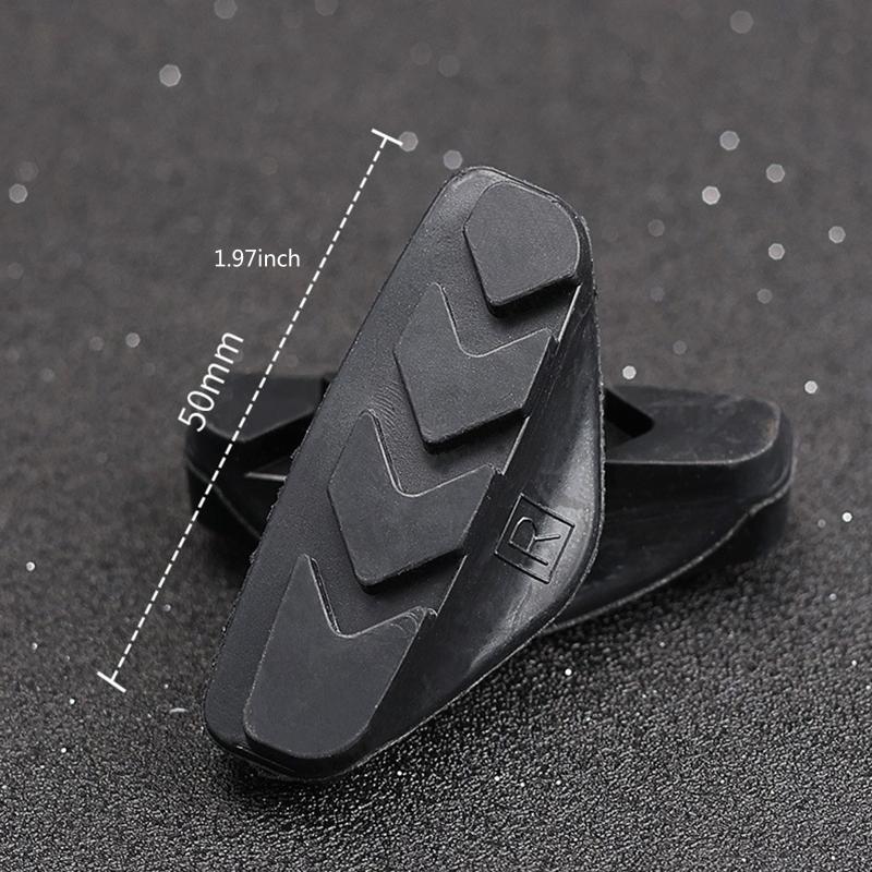 1 Pair Premium Bike Brake Pads Mountain and Road Bicycle V-Brake Pads Bike Rubber Brake Blocks Easy Installation