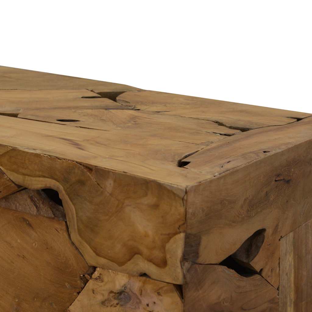Coffee Table 90 x 50 x 30 cm Solid Teak Wood Brown